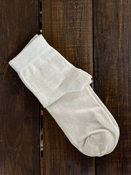Конопляні носки Original  Hemp socks beige Hemp socks beige фото