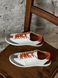 Чоловічі шкіряні кеди Formal Sneakers orange  49-601-121.orang фото 1