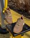 Чоловічі шкіряні кросівки Stormy  Beige  Sneakers Ba-715 фото 1