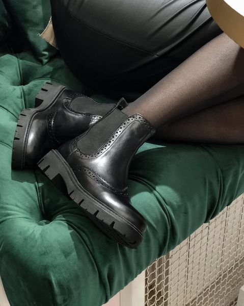 Black chelsea boots Lo3411.901 фото