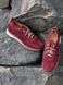 Чоловічі шкіряні кросівки Stormy Cherry Sneakers 714-бордо фото 3